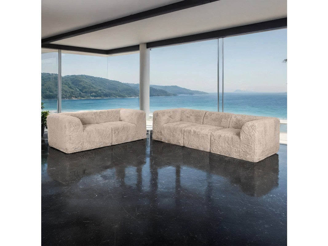 Nappi Taupe Sofa & Loveseat