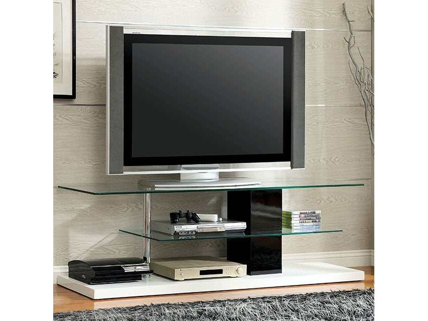 Neapoli Black/White 63" TV Console