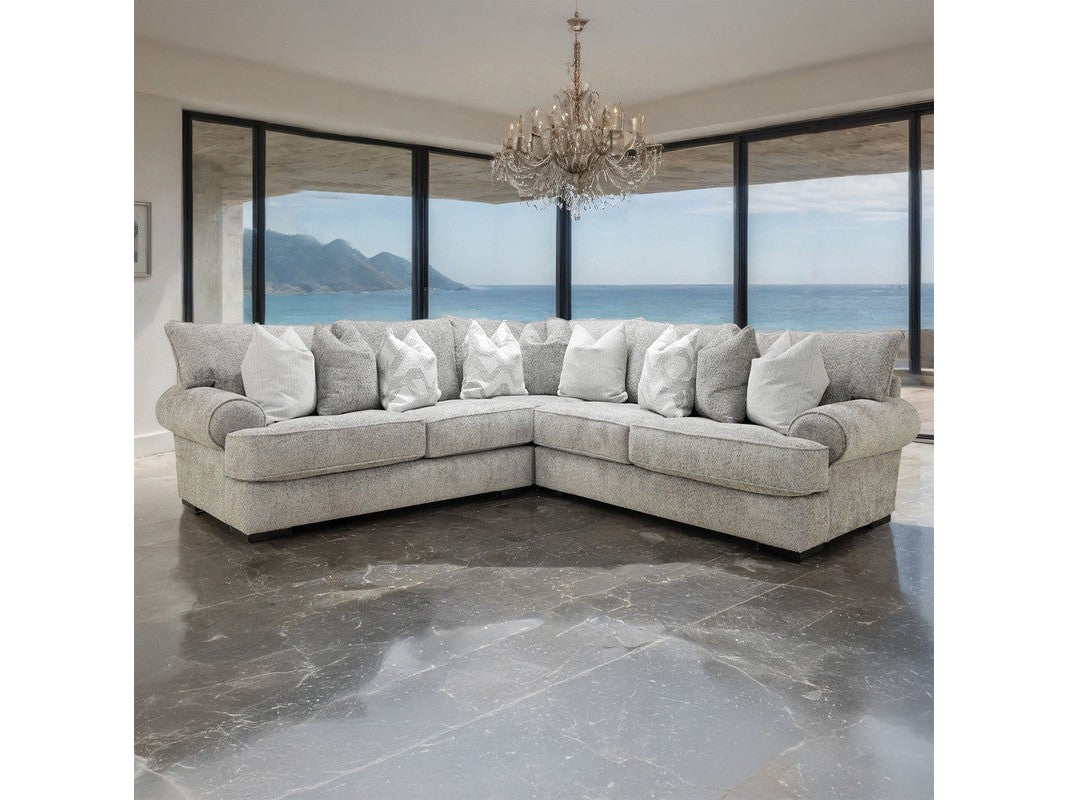 Nerone Gray Sectional