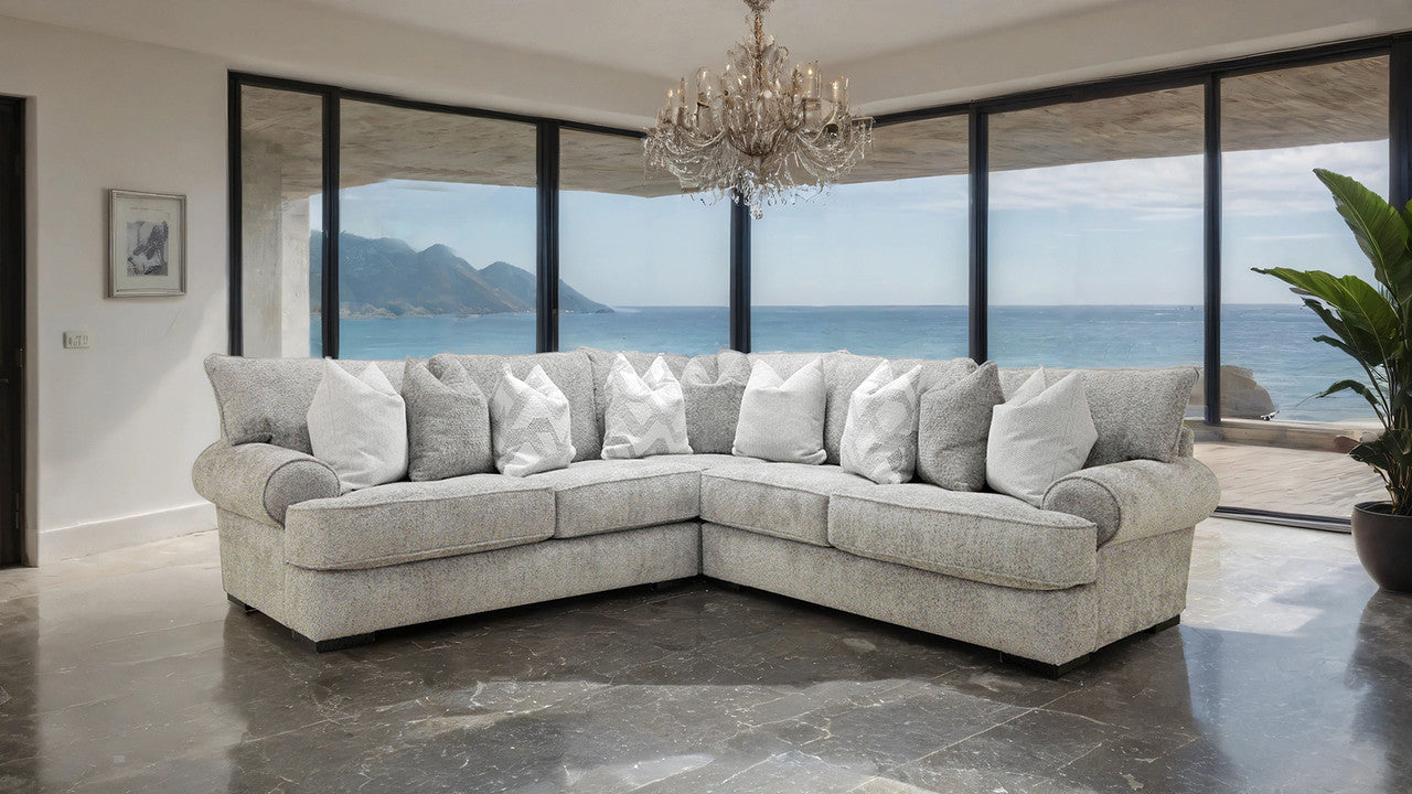 Nerone Gray Sectional