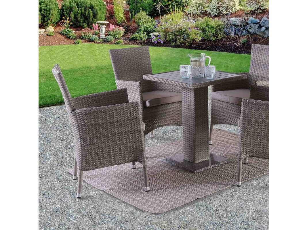 Niambi Gray Square Table
