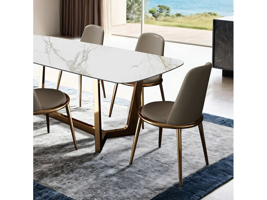 Norelli Gold/Taupe Dining Table