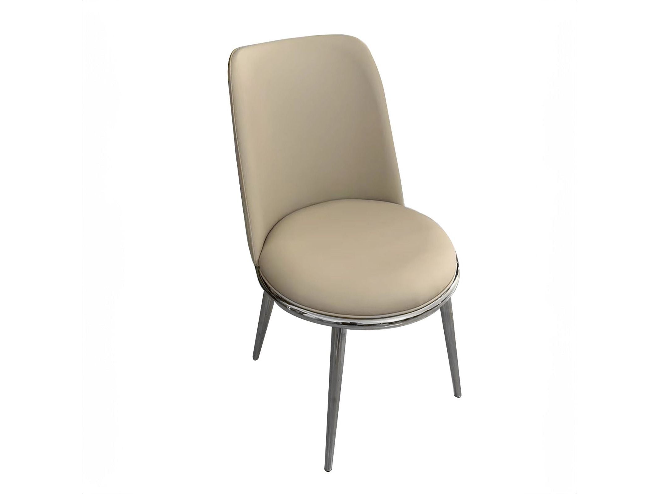 Norelli Silver/Taupe Side Chair (Set of 2)