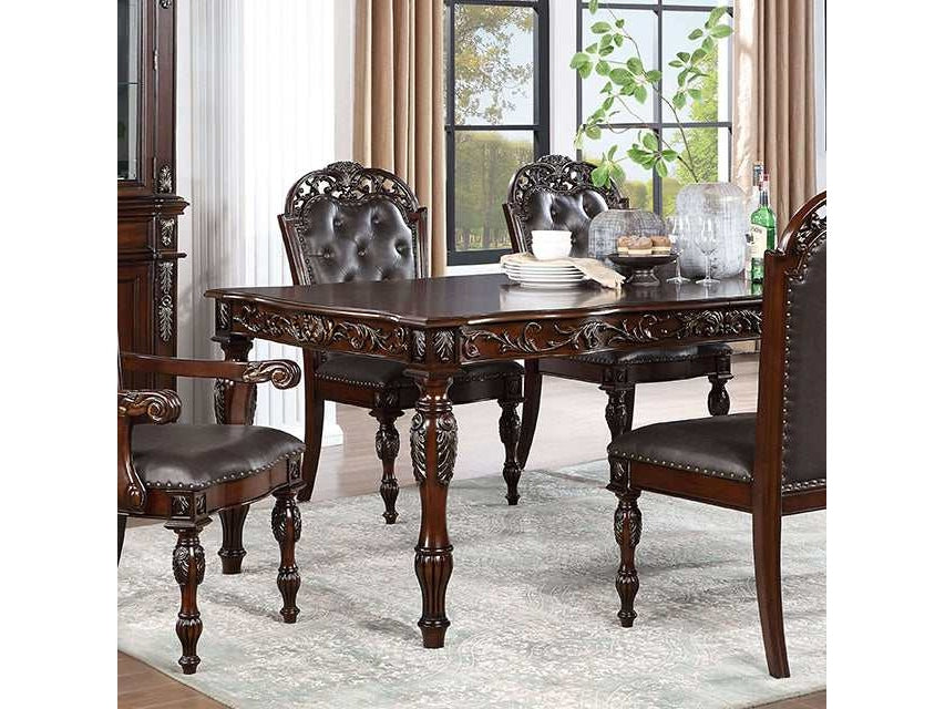Nouvelle Brown Cherry Dining Table