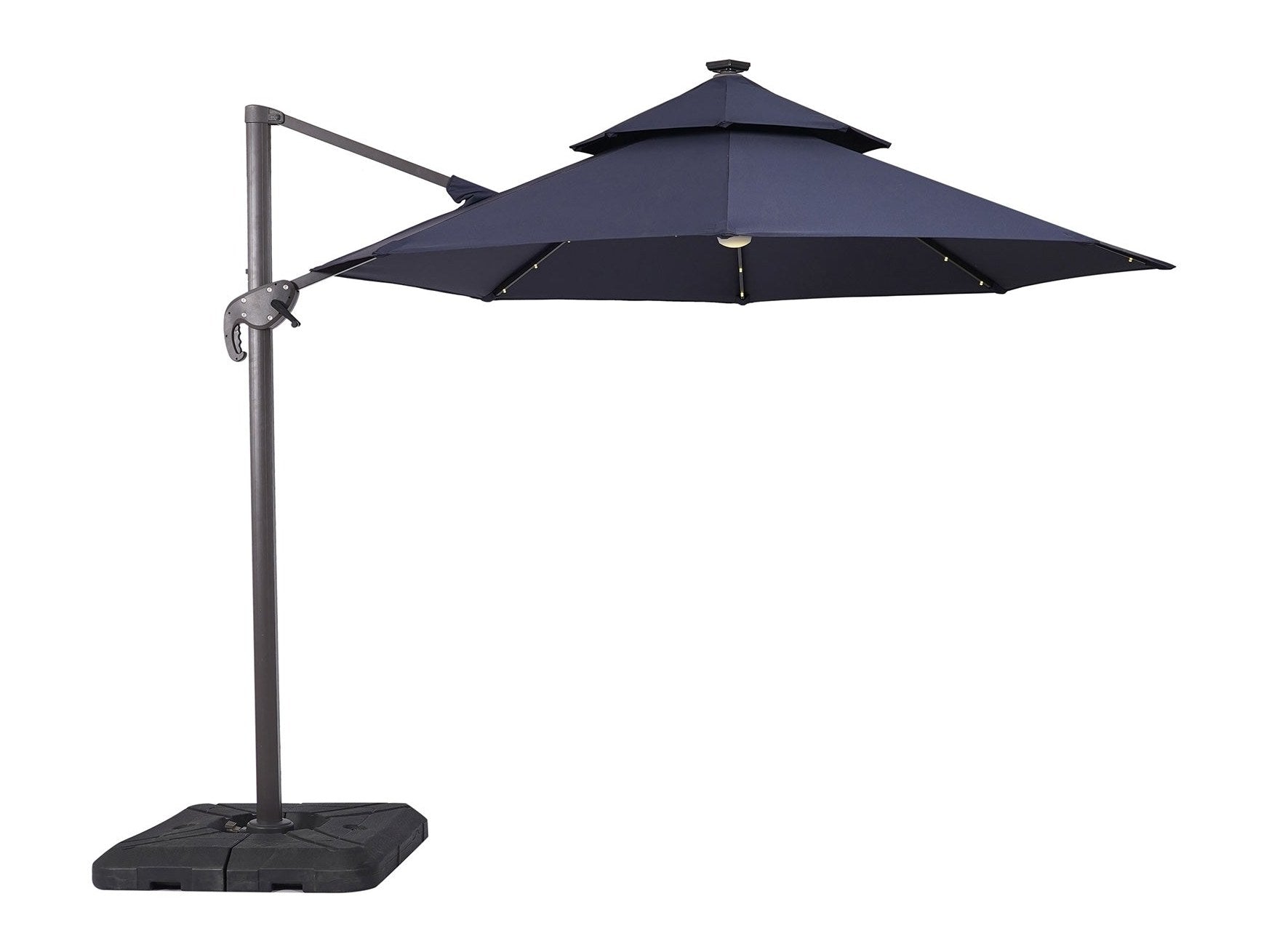 Nuti Blue Round Umbrella