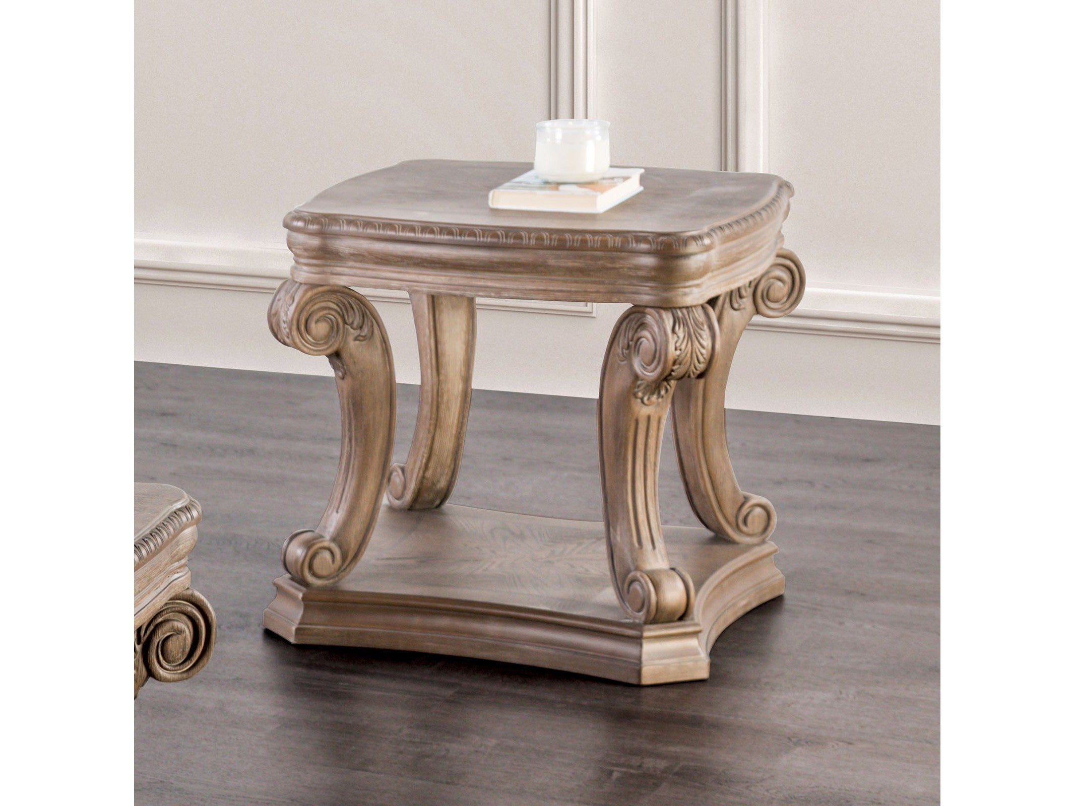 Oakway Weathered Oak End Table