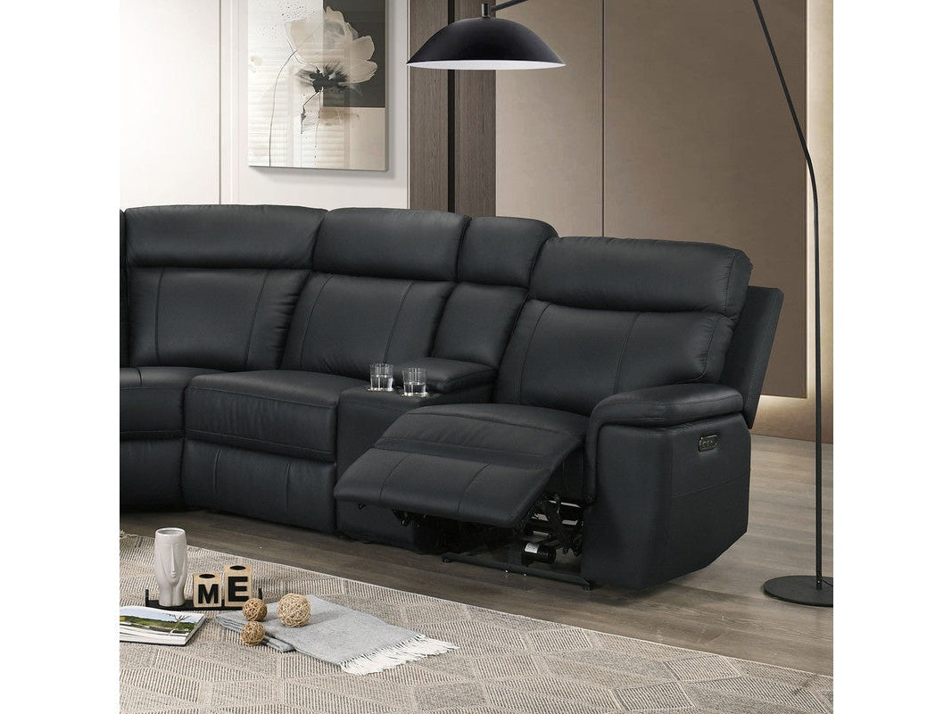 Oliverus Black Power Sectional