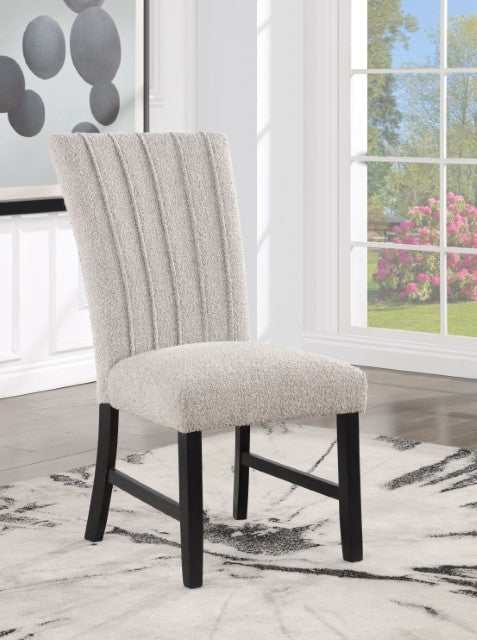 Opheim Gray/Black Side Chair (Set of 2)
