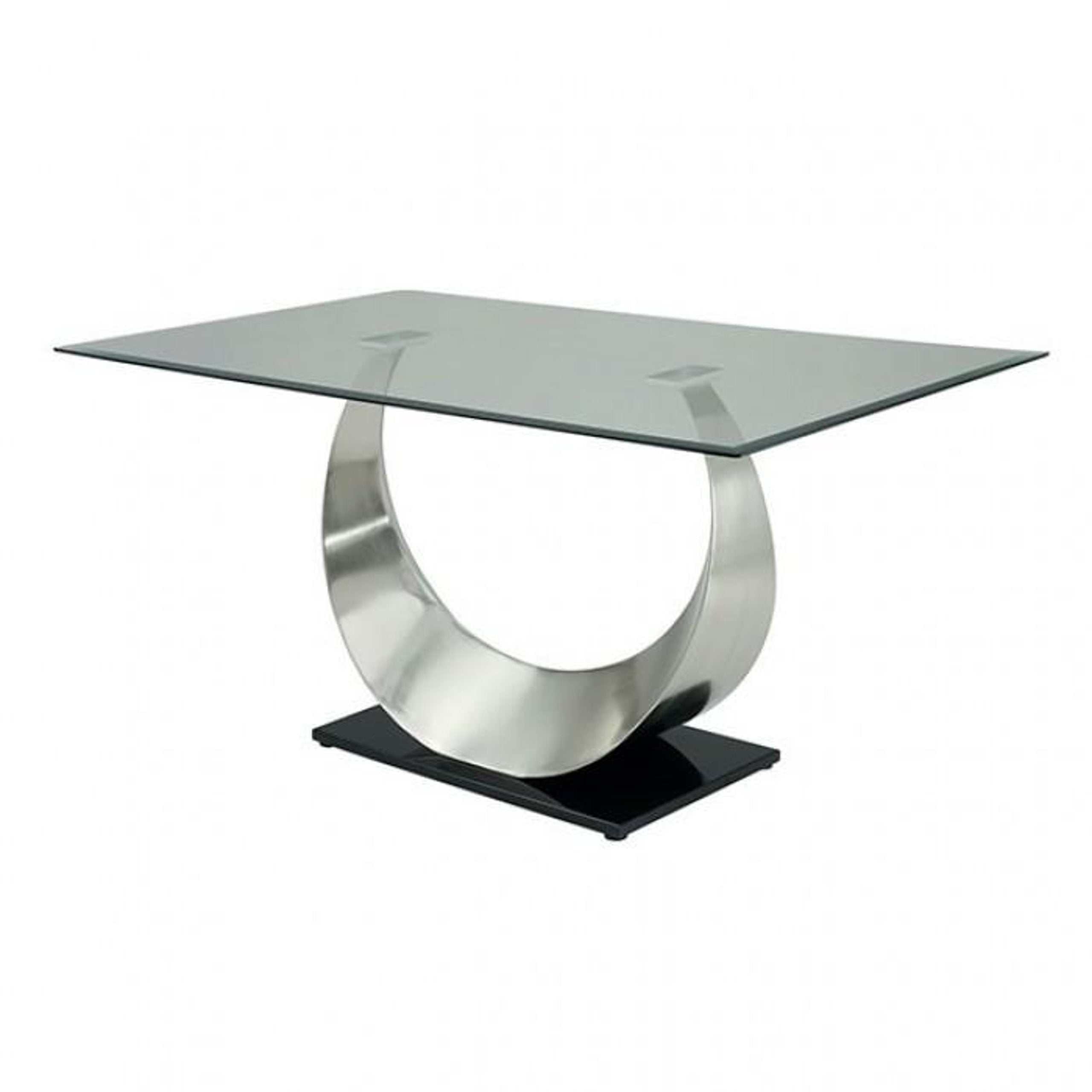 Orla Silver & Black 7pc Dining Room Set
