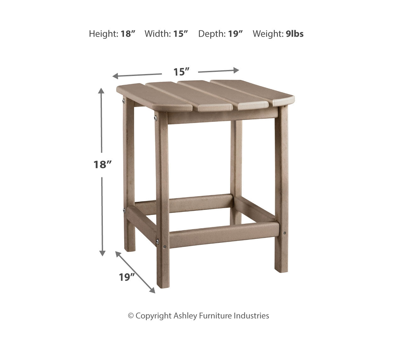 Sundown Treasure End Table