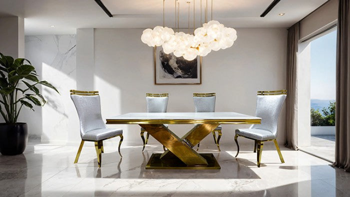 Palazzo Gold/Silver Chair (Set of 2)