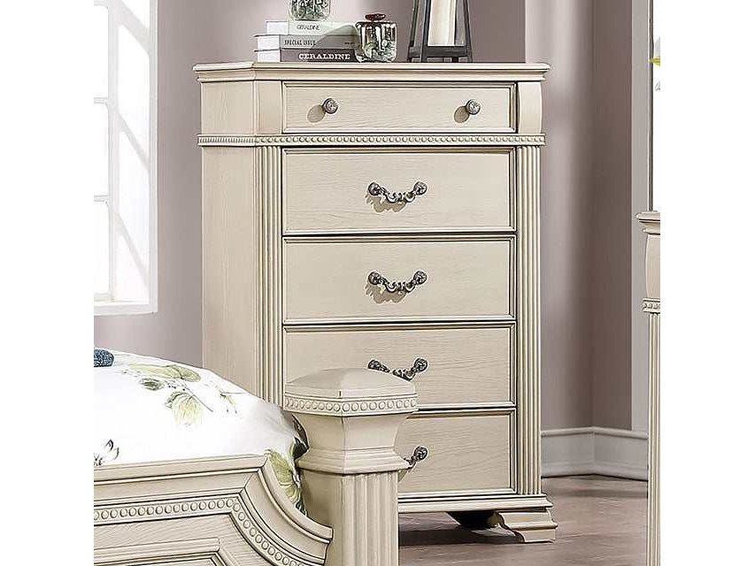 Pamphilos Antique White Chest