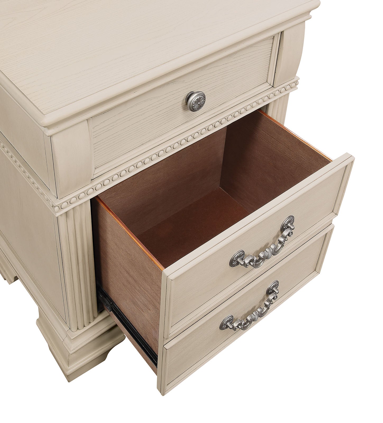 Pamphilos Antique White Nightstand