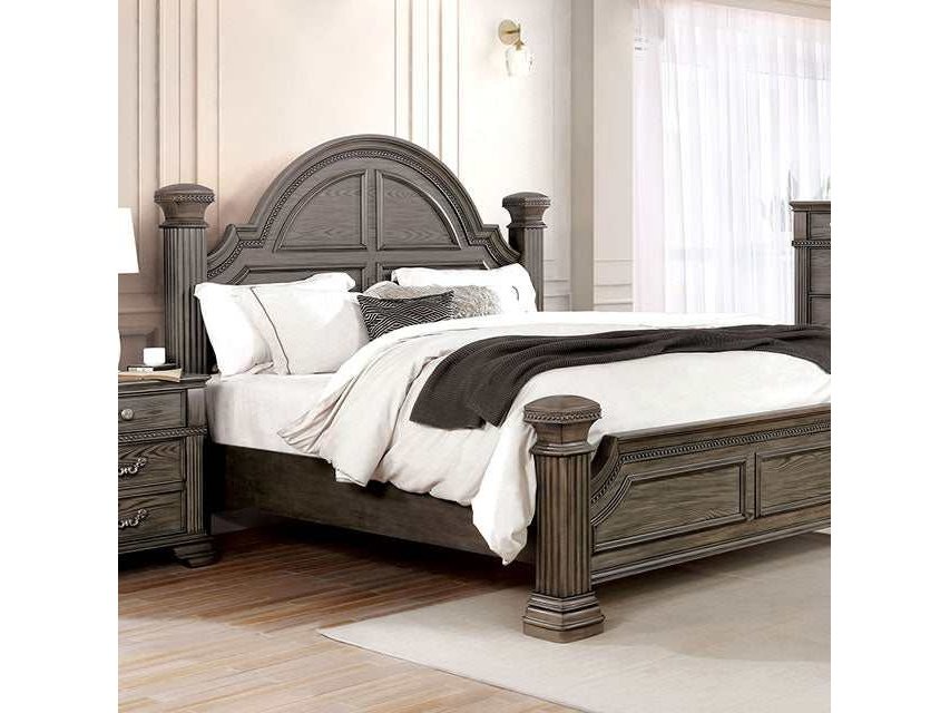 Pamphilos Gray Queen Bed