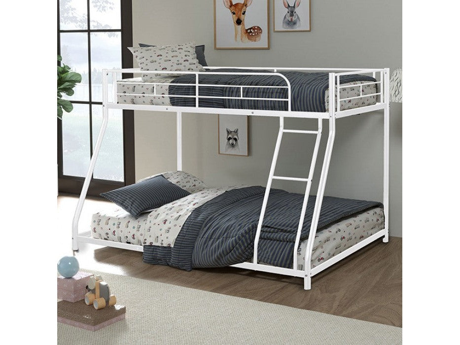 Panos White Twin/Twin Bunk Bed