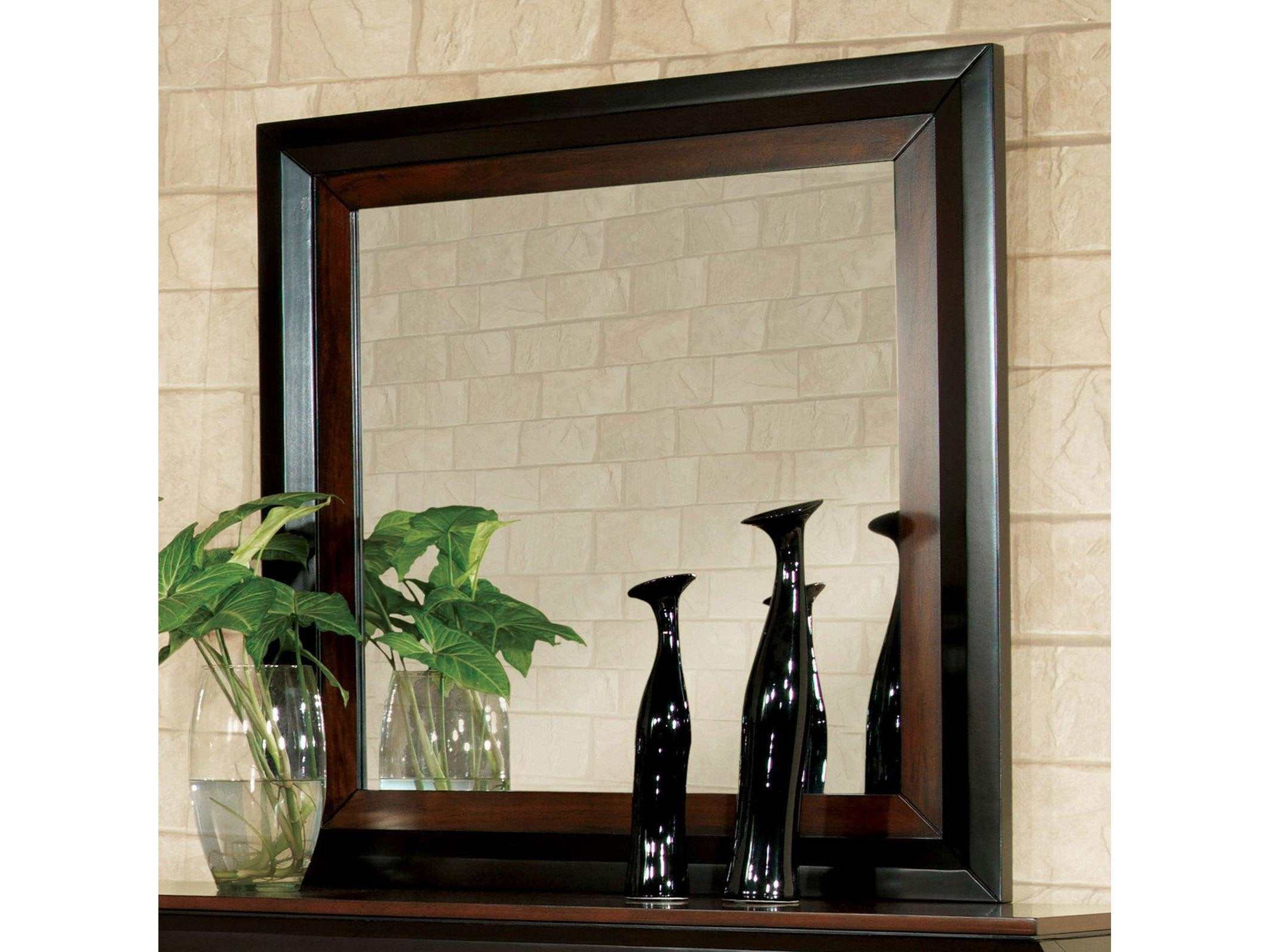 Patra Acacia & Walnut Mirror