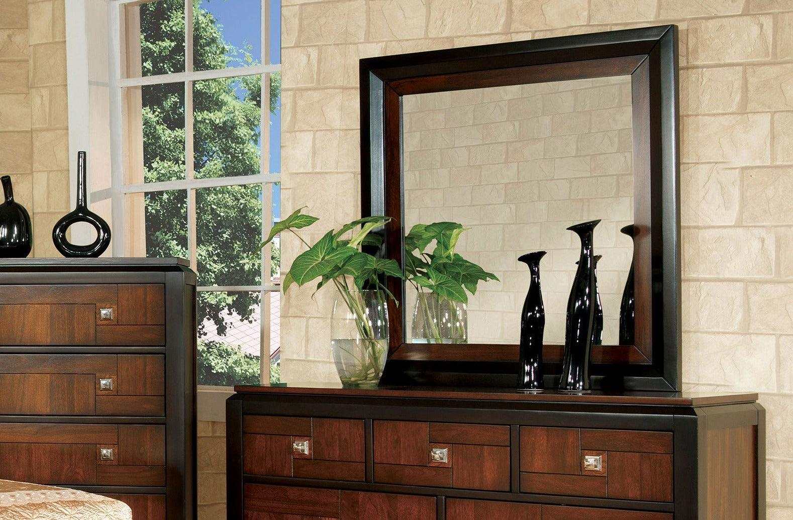 Patra Acacia & Walnut Mirror
