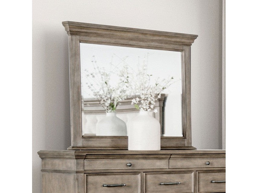 Philomath Aged Oak Mirror