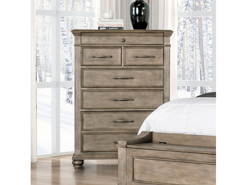 Philomath Weathered Oak Chest