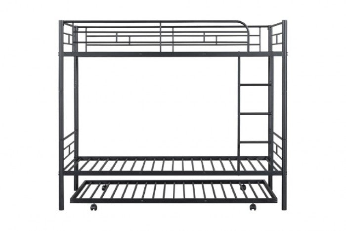 Philotus Black Twin/Twin Bunk Bed
