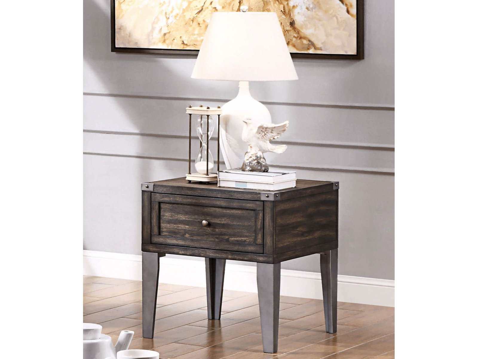 Piedmont Dark Oak End Table