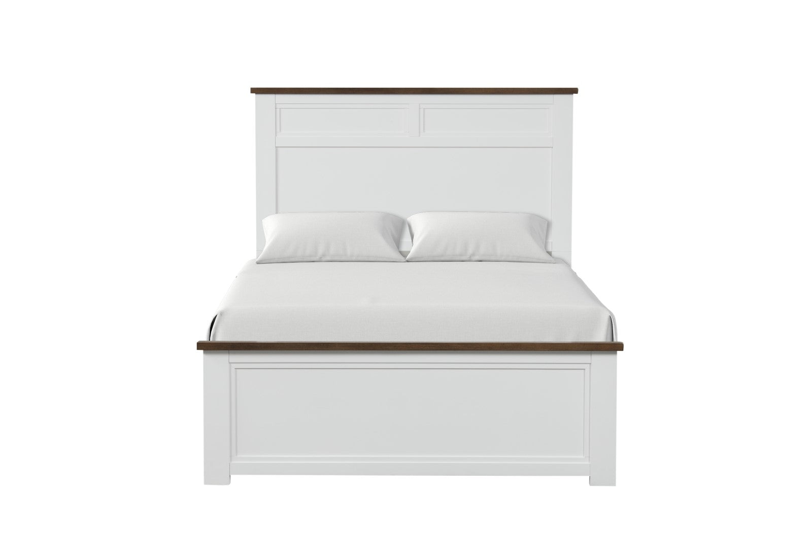 Pinetop White Full Bed