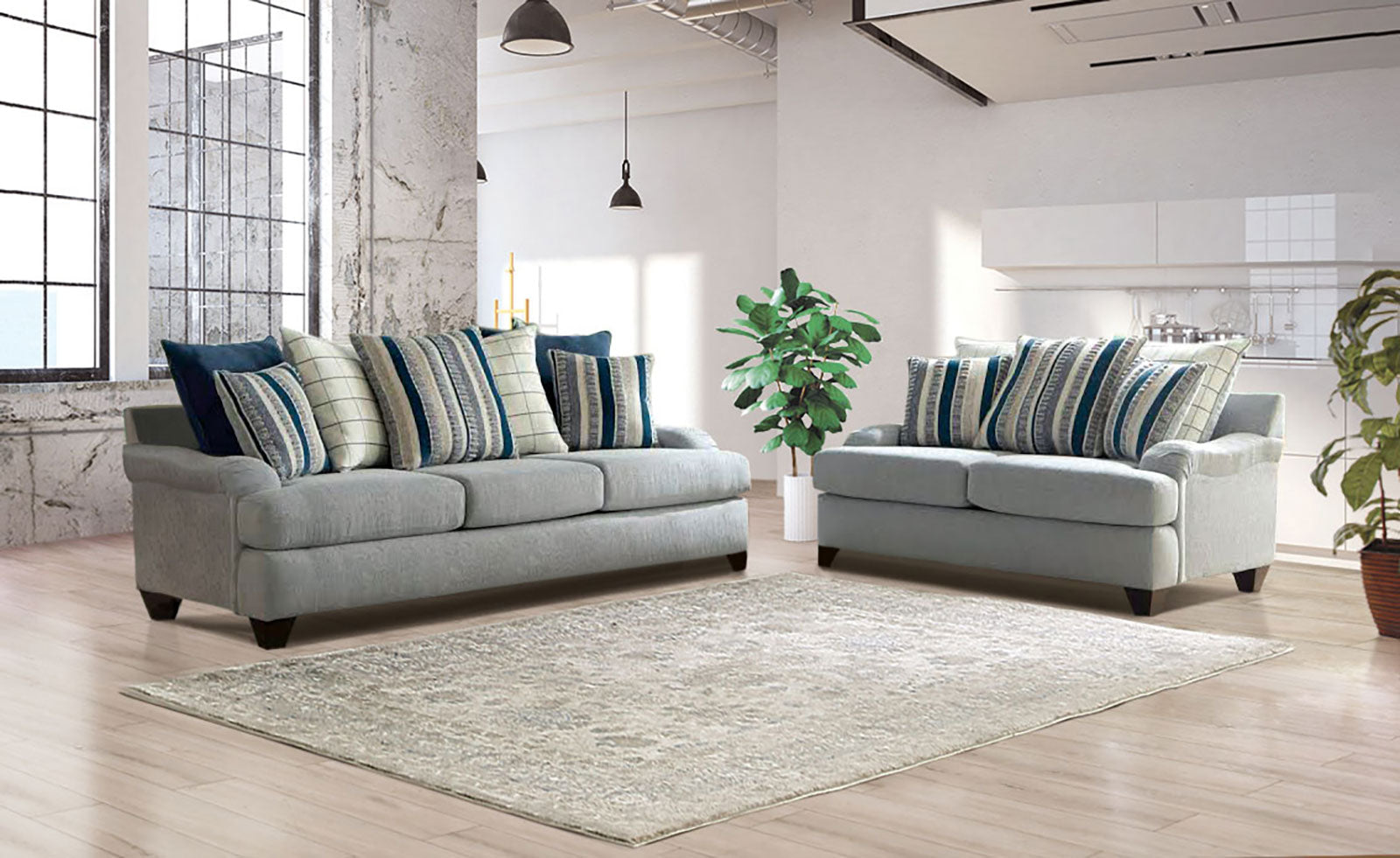 Plaistow Gray Sofa