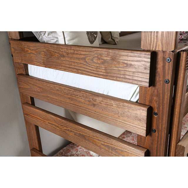 Pollyanna Mahogany T/T/T Bed