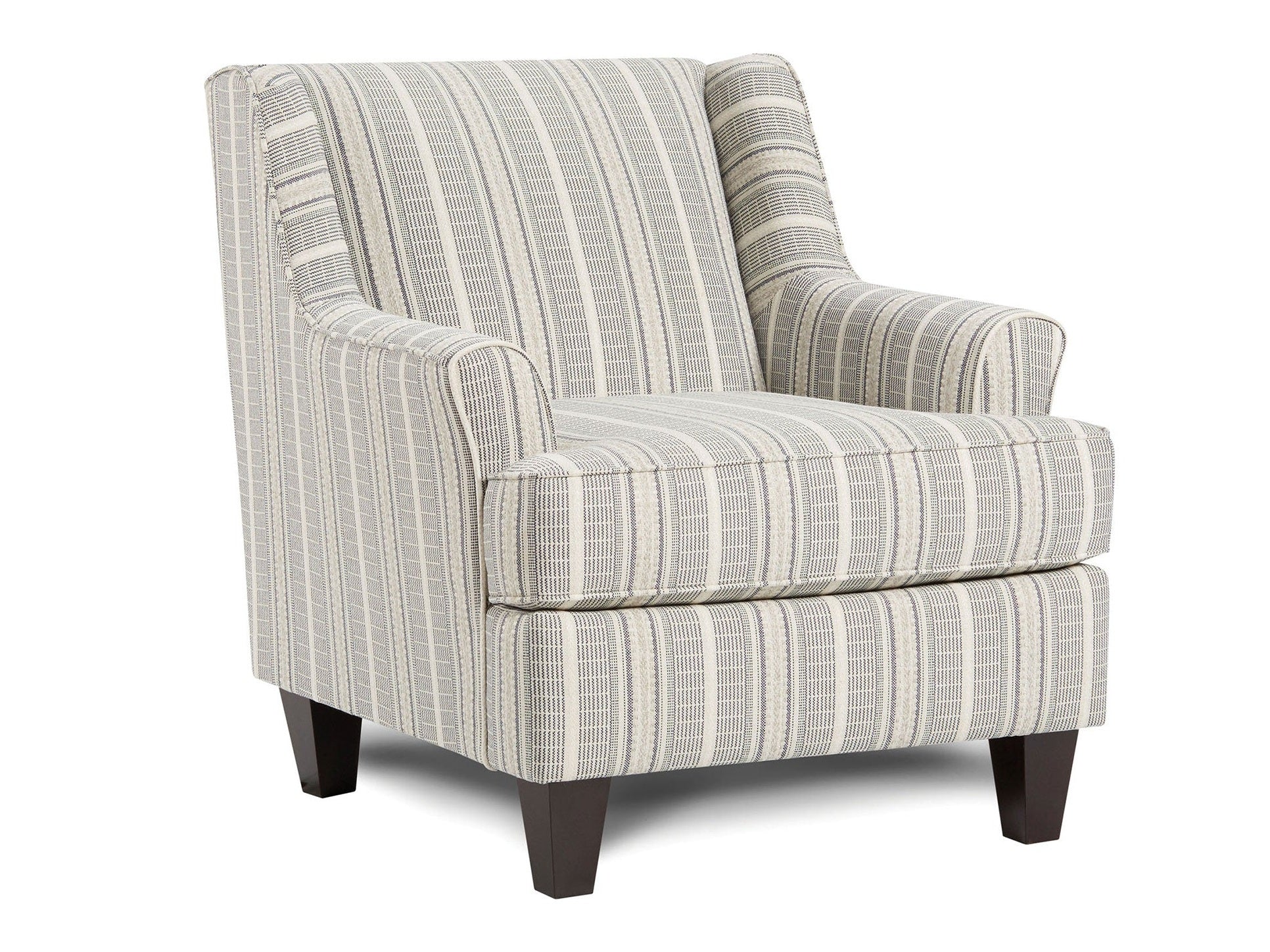 Porthcawl Stripe Multi Accent Chair