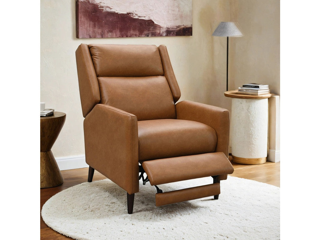 Psyche Brown Pushback Recliner
