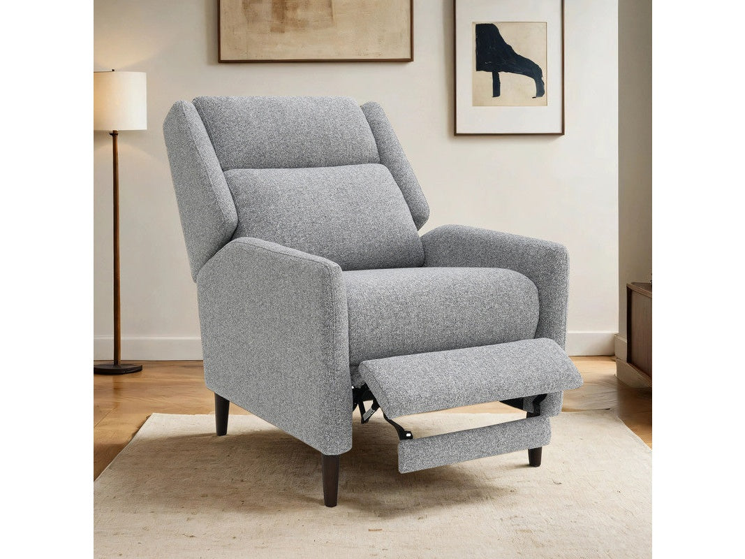 Psyche Gray Pushback Recliner