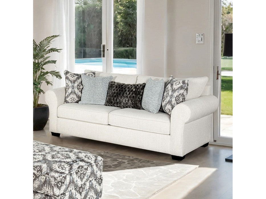 Queensbury White Sofa