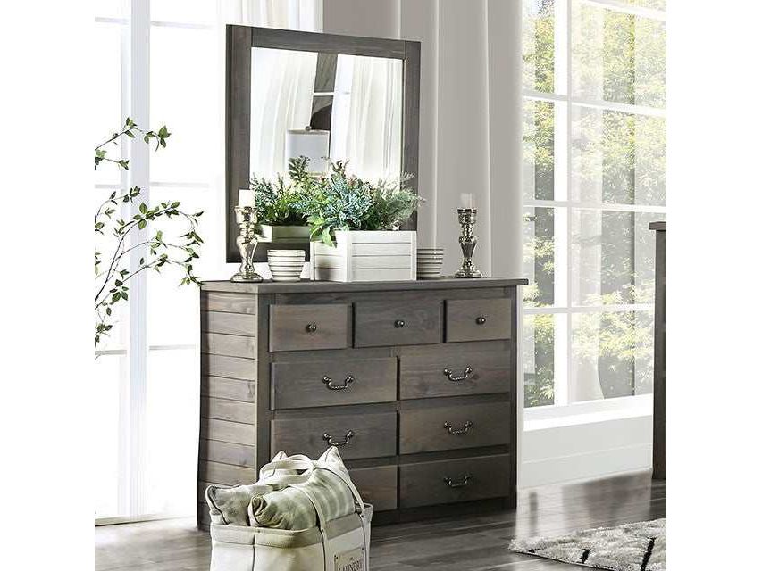 Rockwall Weathered Gray Dresser