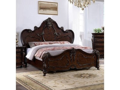 Roselli Dark Cherry Queen Bed