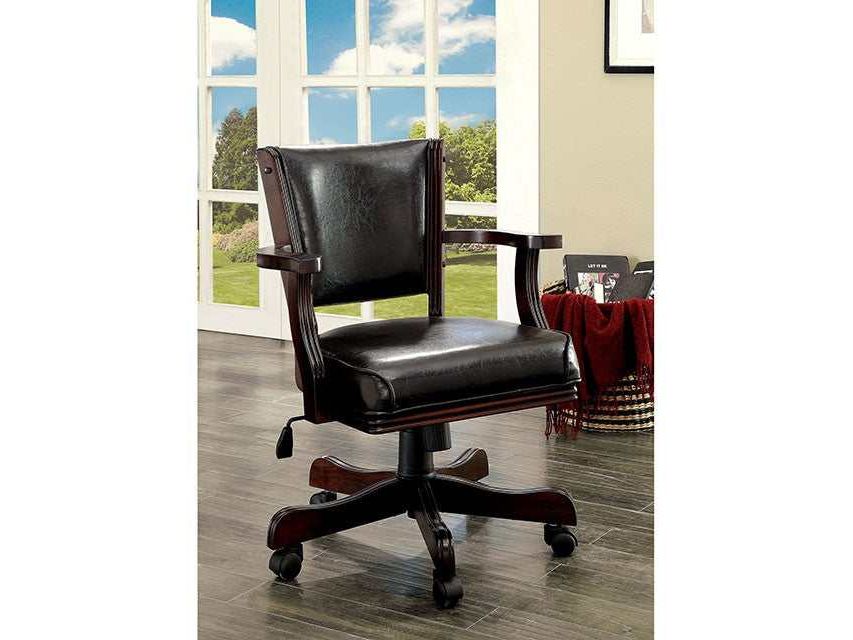 Rowan Cherry Height-Adjustable Arm Chair