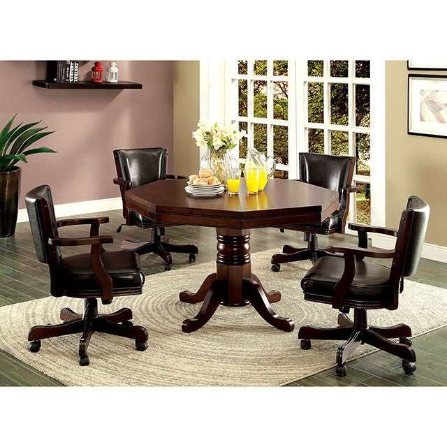 Rowan Cherry Height-Adjustable Arm Chair