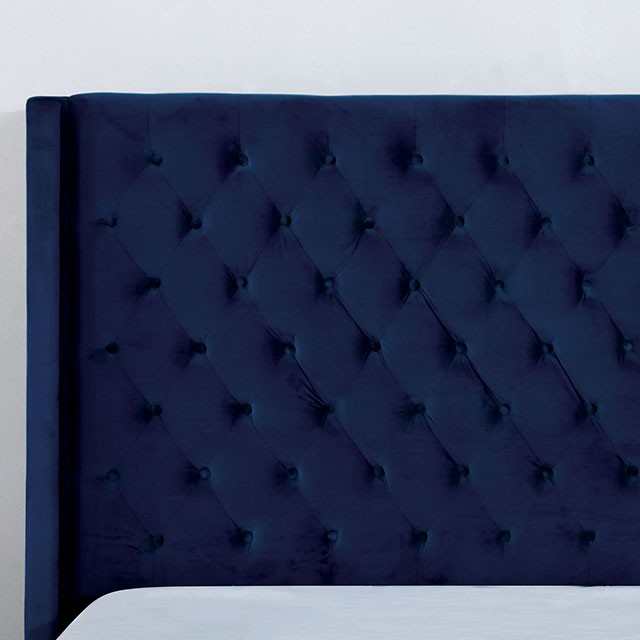 Ryleigh Navy Eastern King Bed