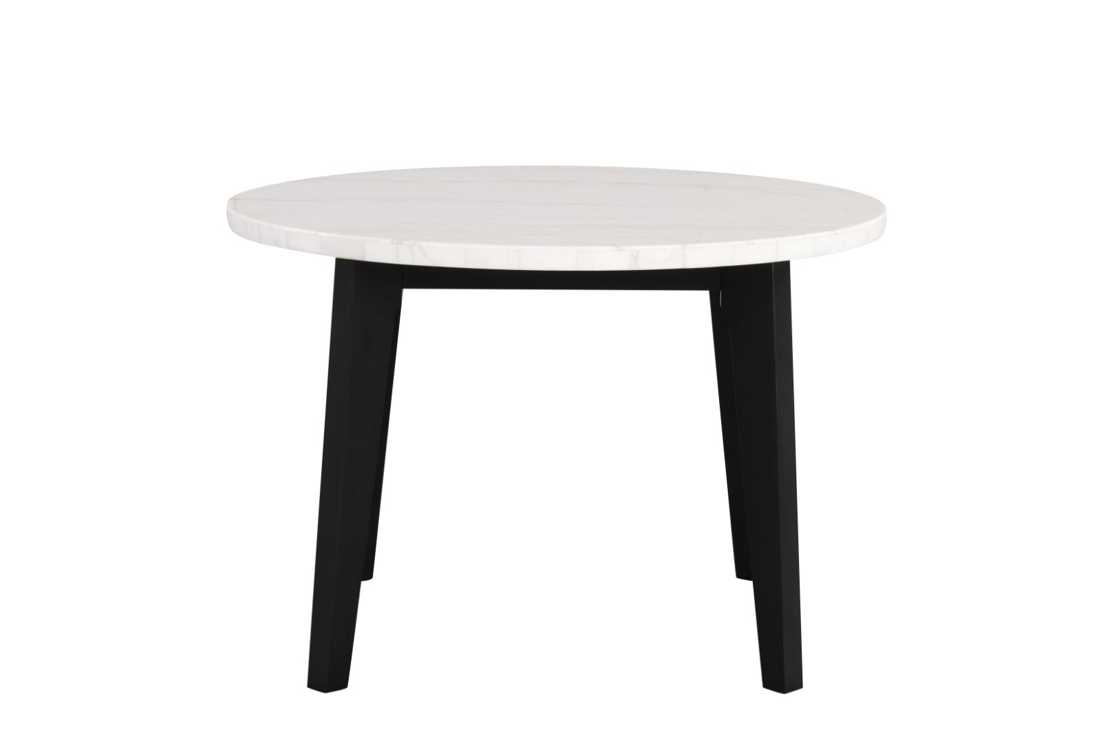 Sabro Black & White Round Counter Ht. Dining Room Table