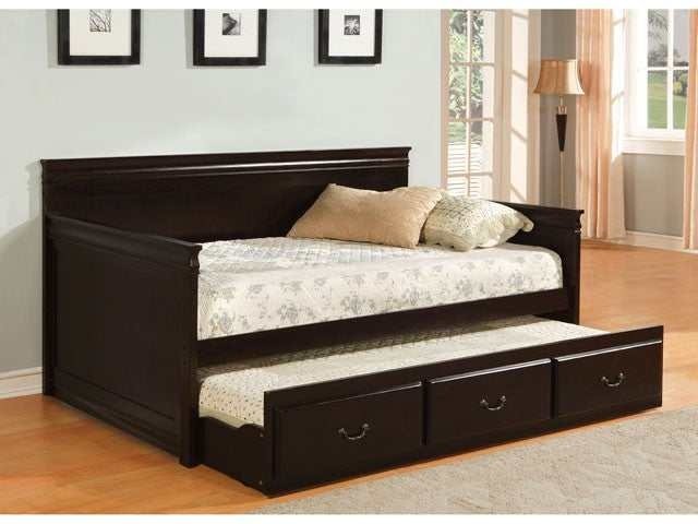 Sahara Espresso Daybed w/ Twin Trundle