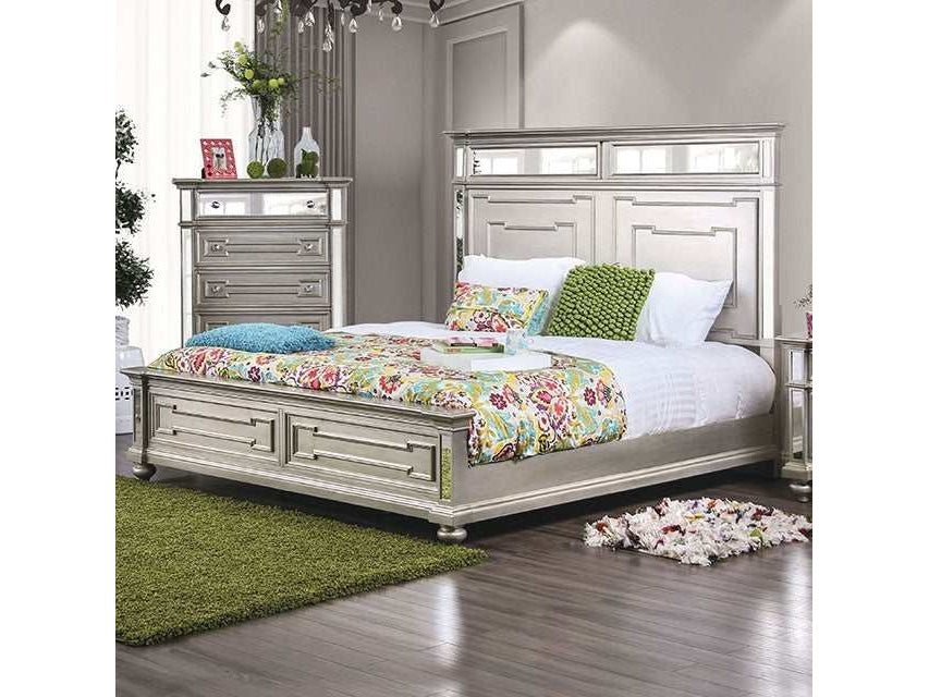 Salamanca Silver California King Bed