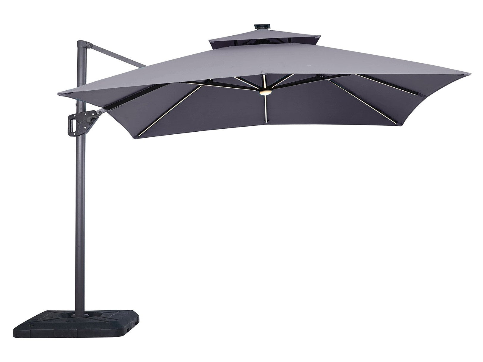 Sano Gray Square Umbrella (Base)