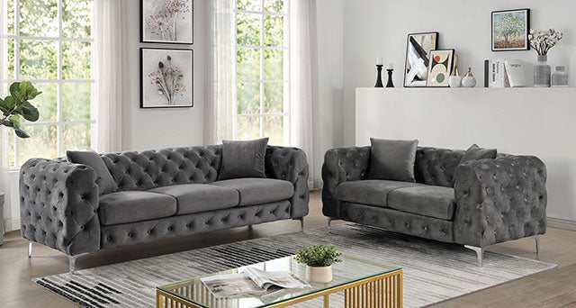 Sapphira Dark Gray Chair