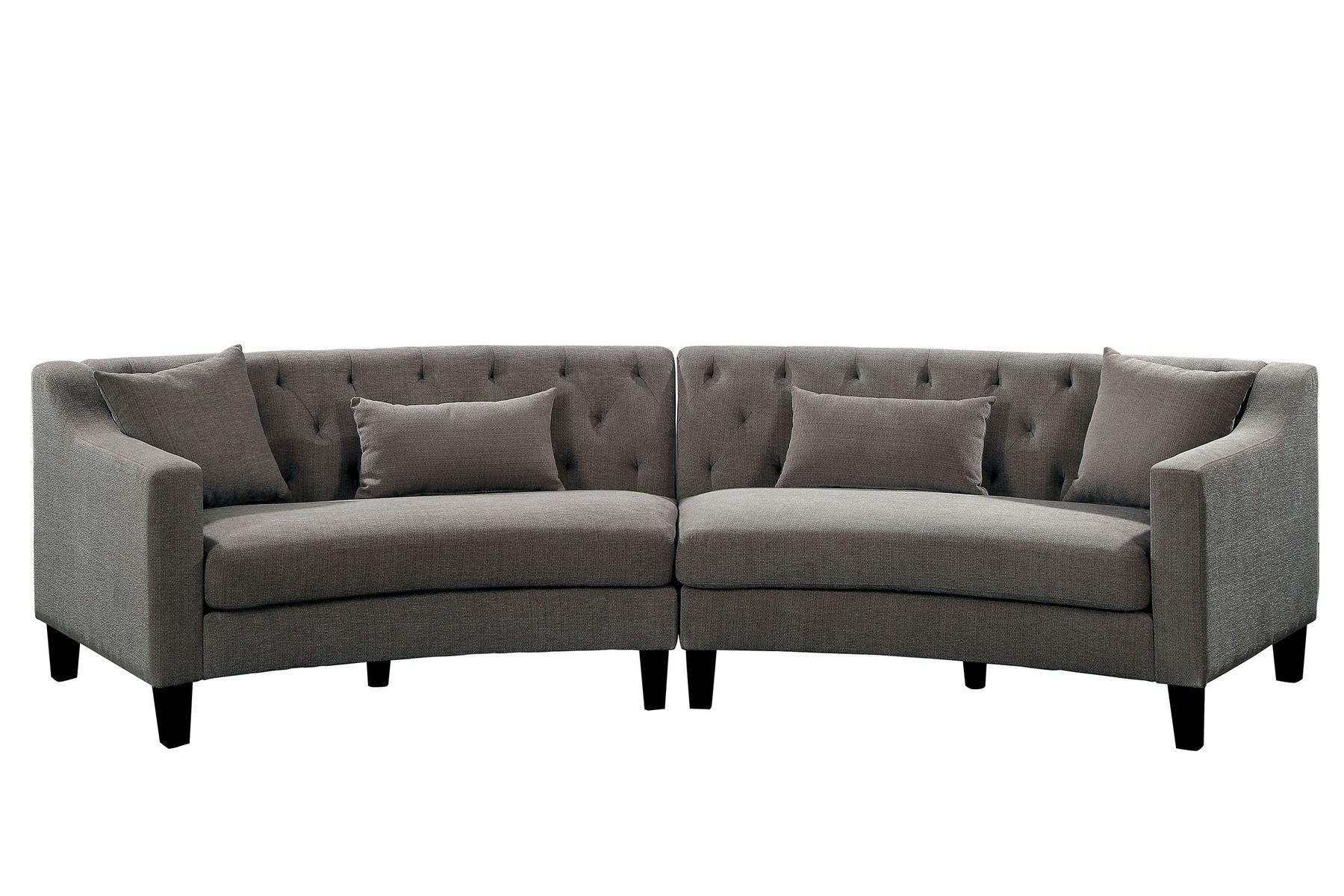 Sarin Dark Gray Sectional Sofa