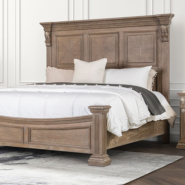Sevenoaks Weathered Oak 5 Pc. Queen Bedroom Set w/ 2NS