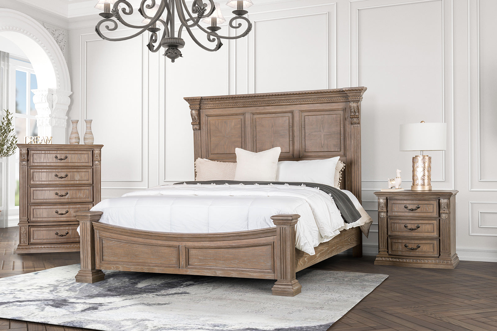 Sevenoaks Weathered Oak Chest