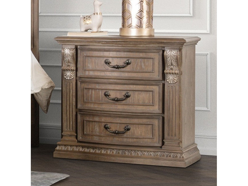 Sevenoaks Weathered Oak Nightstand