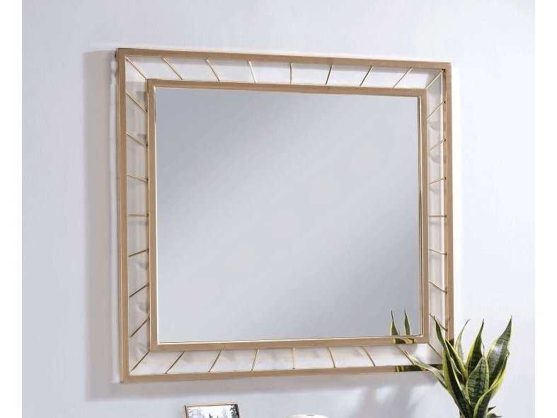 Sherbrooke Gold Mirror