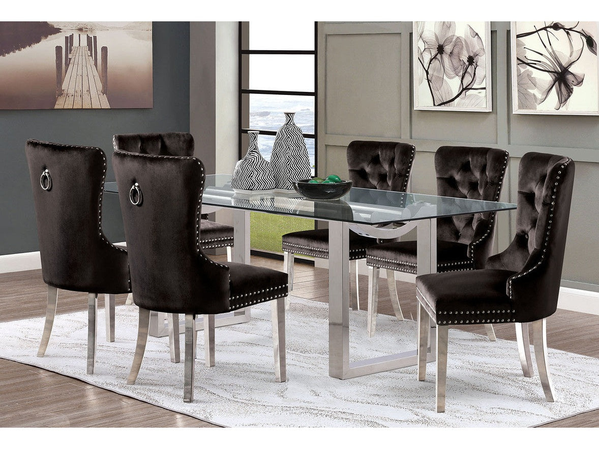 Silvestri Chrome Dining Table
