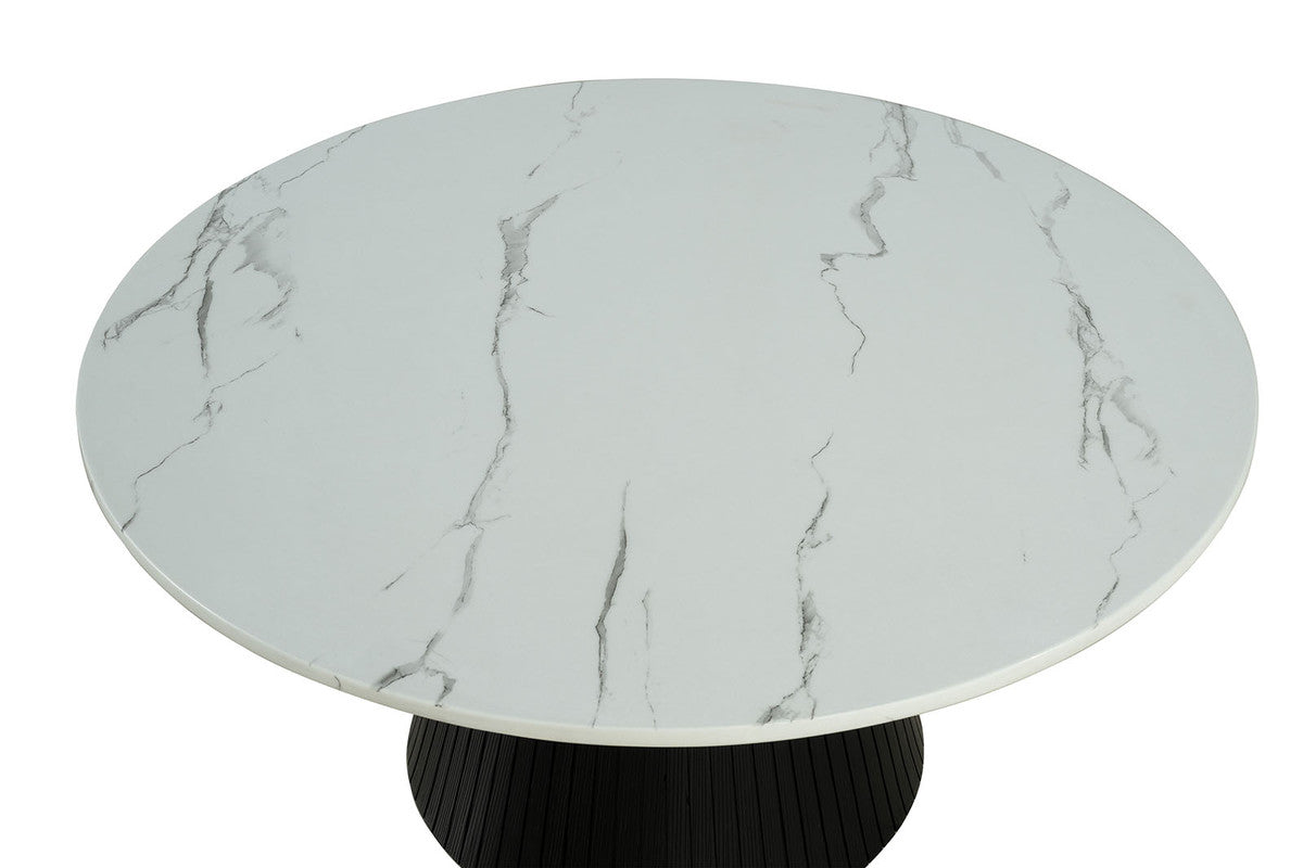 Sindal Black Round Cocktail Table