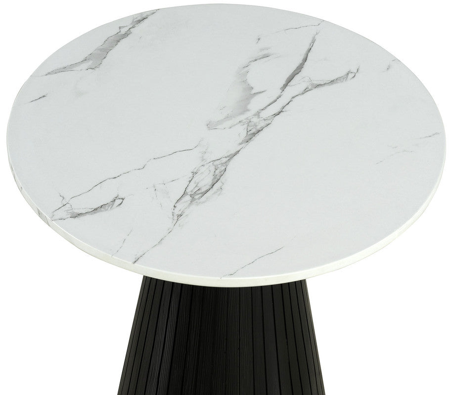Sindal Black Round End Table